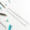 4840 20Cm Ruler For Student Purposes While Studying And Learning In Schools And Homes Etc. (1Pc)