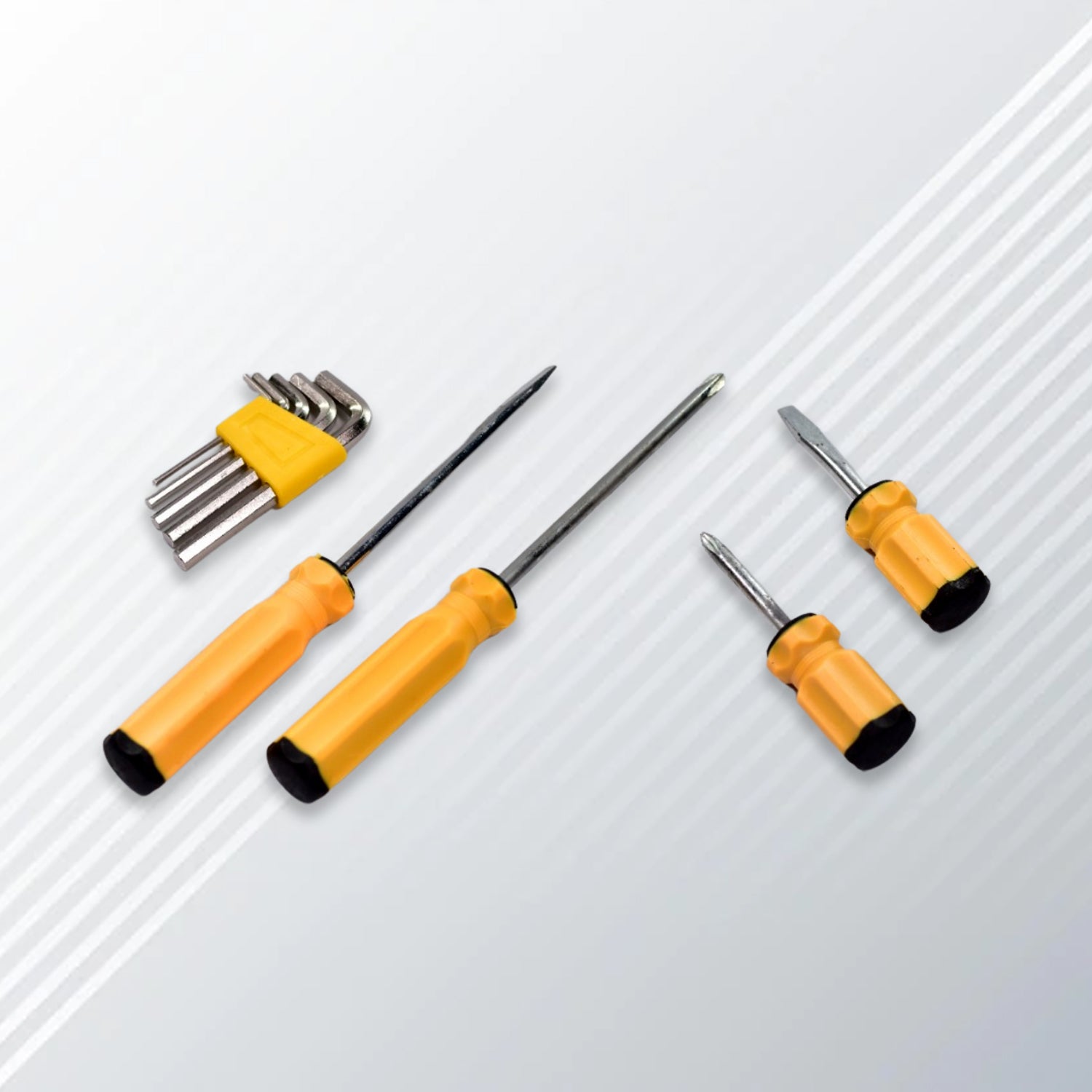 9160 Hexakey Screwdriver Tools NUT Key Socket Screw Driver Wrench Set DeoDap