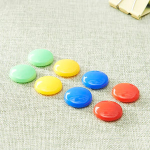 9192 Magnet Button Durable Magnetic Button Children Experiment Magnet Set || Magnet Toy Sets Round Shaped Magnet Set ( Set of 10 ) DeoDap