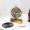 7395 Mosquito Coil Holder, Vintage Style Durable Household Mosquito Stand for Office Home DeoDap