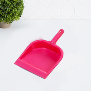 2351 Durable Lightweight Multi Surface Plastic Dustpan with Handle DeoDap