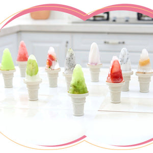 6304 6 Pc ice candy maker Ice Cream Mold used for making ice-creams in all kinds of places including restaurants and ice-cream parlours etc. DeoDap