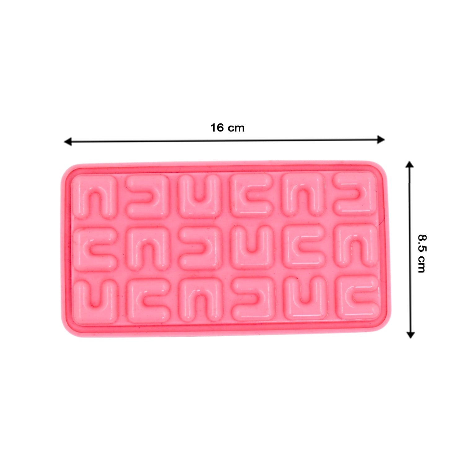 4889 Maze shape chocolate mold tray cake baking mold Flexible silicone chocolate making tool DeoDap