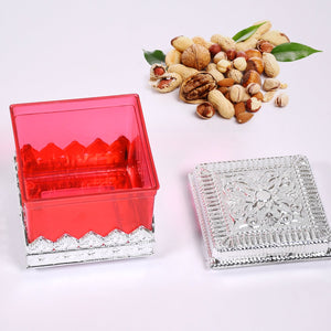 7129 RUBY DRYFRUIT STORAGE CONTAINER  ATTRACTIVE DESIGN BOX FOR HOME , GIFTING & KITCHEN USE DeoDap