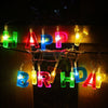 4815 Decoratives Plastic Happy Birthday 13 LED Letter Battery Operated String Lights, Outdoor String Lights (Multicolour) DeoDap