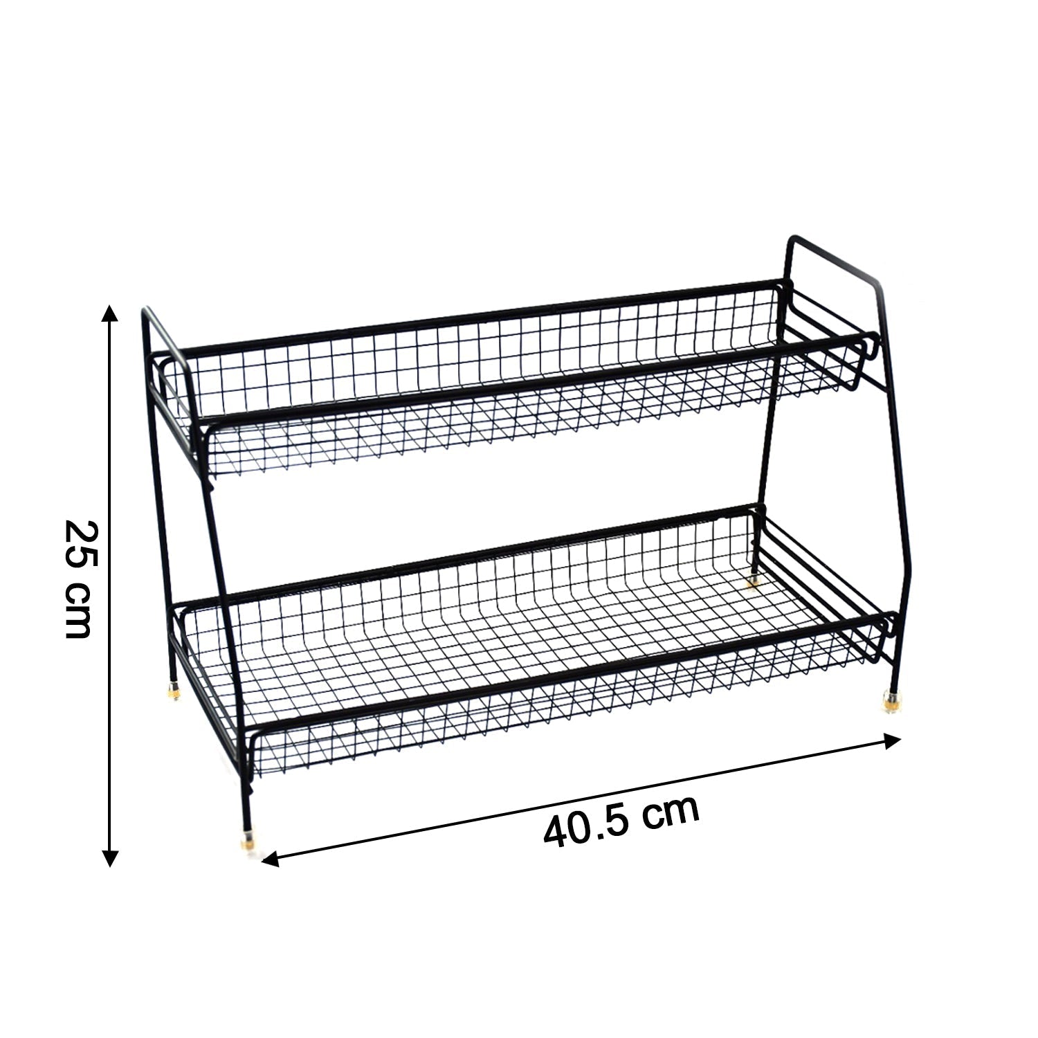 4927 Metal Space Saving Multi-Purpose 2 Tier 2 Layer Kitchen Spice Rack Storage Organizer Shelf Stand . DeoDap