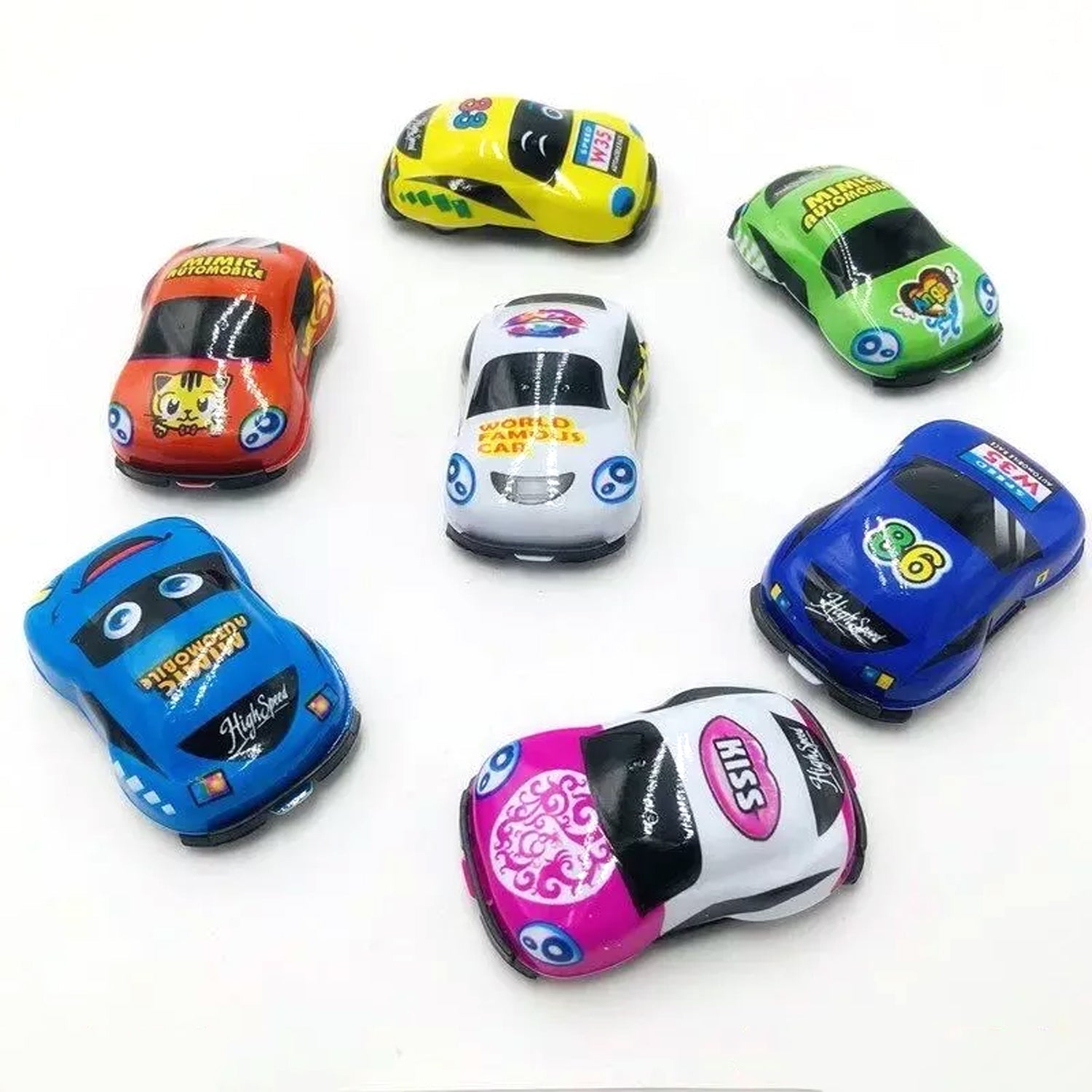 8074A 30 Pc Mini Pull Back Car Widely Used By Kids And Children’s For Playing Purposes. DeoDap