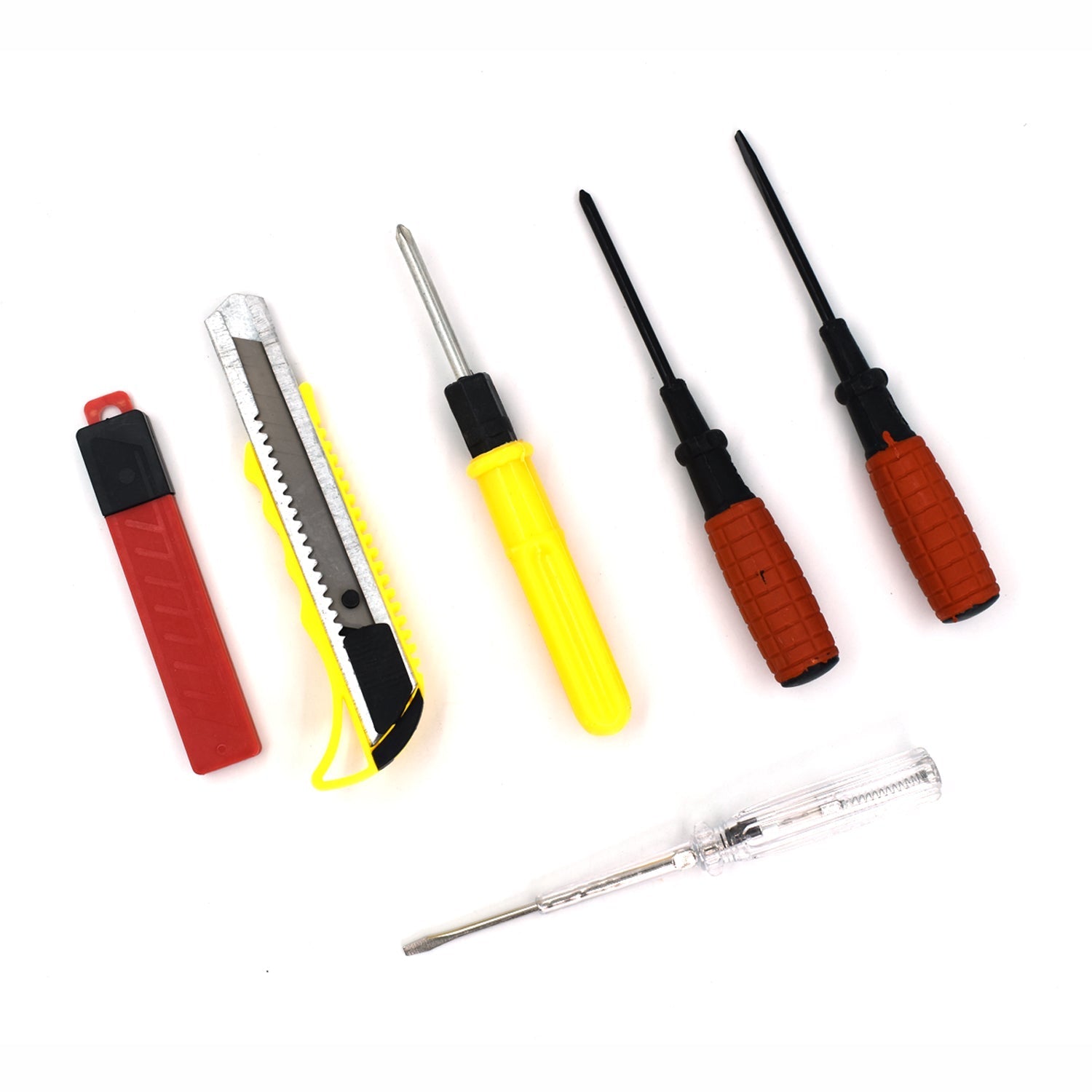 9163 Screwdriver And PVC Sheet Perspex Cutter Cutting Tool (Pack Of 6) DeoDap