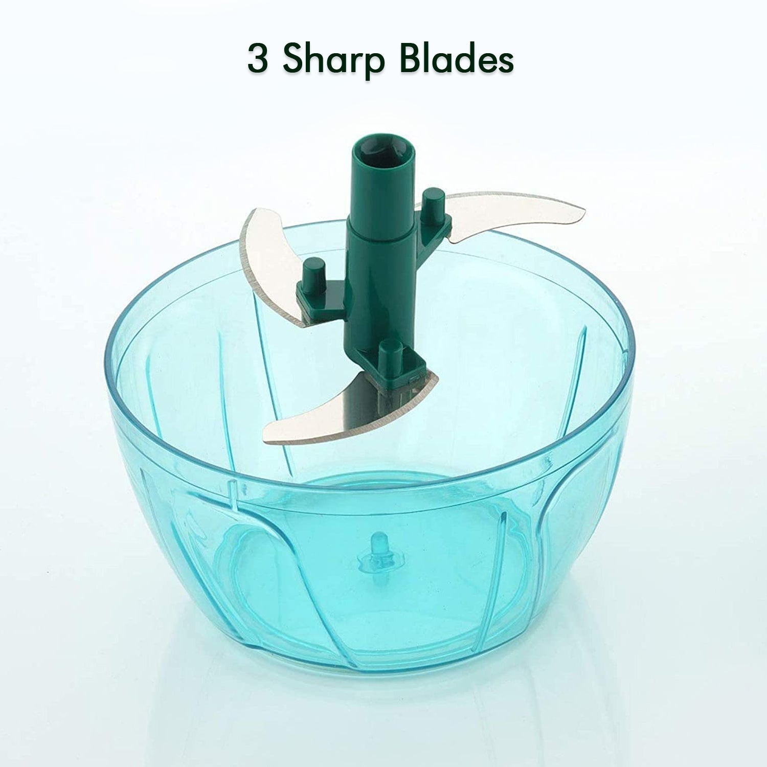 2549 manual food chopper compact powerful hand held vegetable chopper blender