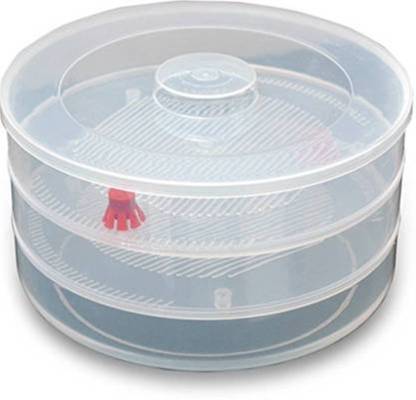 093 Plastic 3 Compartment Sprout Maker, White Homeworld company