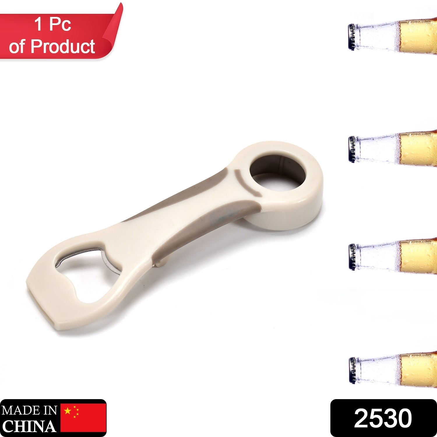 2530 Stainless Steel Bottle Opener 15cm DeoDap