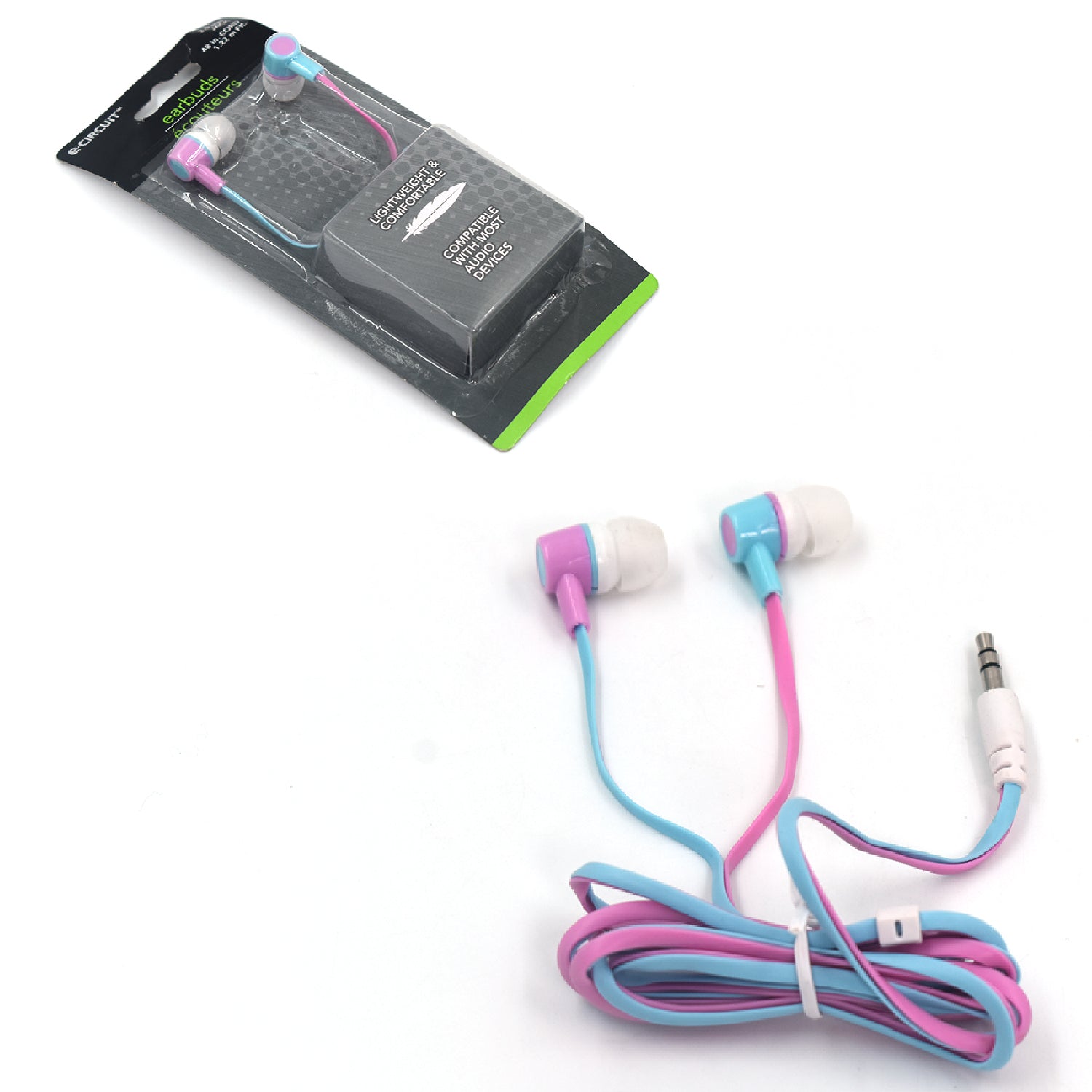 7281 Earphones with mix different colors and various shapes and designs ( 1 pc) DeoDap