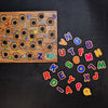 3495 Wooden Capital Alphabets Letters Learning Educational Puzzle Toy for Kids. Amd-Deodap