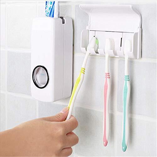 174 Toothpaste Dispenser & Tooth Brush Holder Homeworld company WITH BZ LOGO