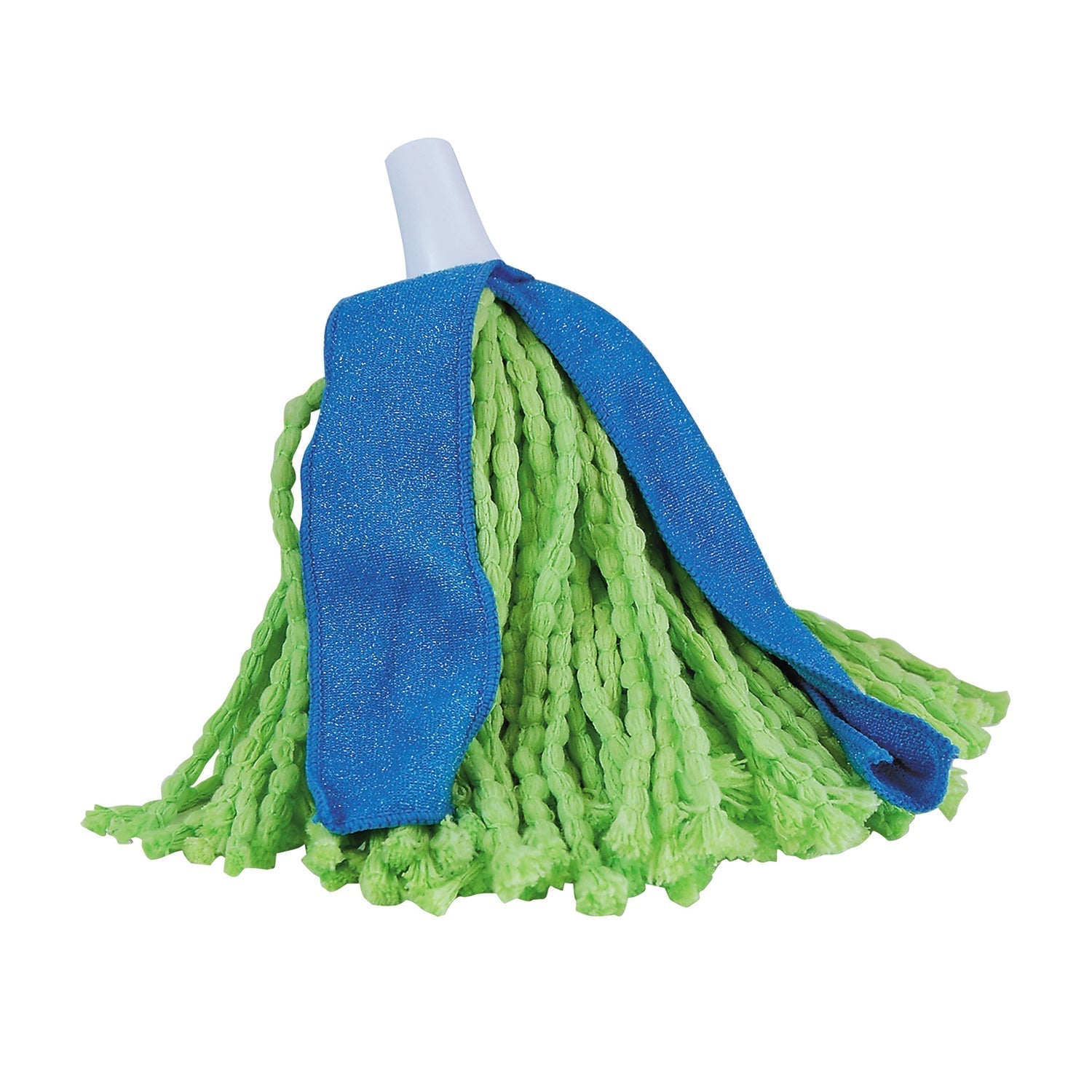 4739 Microfiber Cone Mop and Cone Broom Used for Cleaning Dusty and Wet Floor Surfaces and Tiles. DeoDap