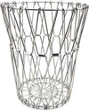 3040 Multipurpose Fruit Basket Stainless Steel Wire Bowl Foldable Basket for Vegetable / Fruits / Dining DeoDap