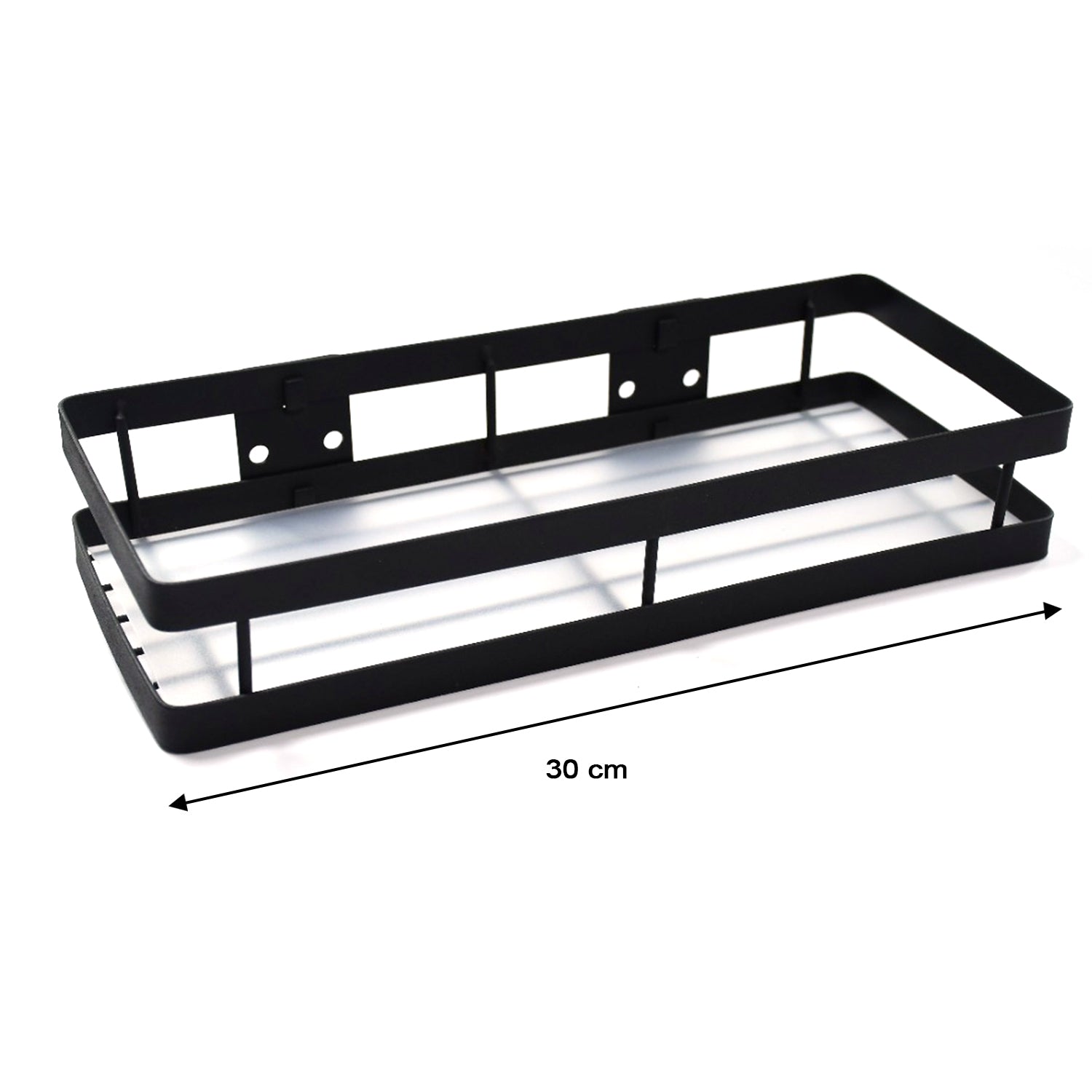 4923 30cm Metal Space Saving Multi-Purpose rack for Kitchen Storage Organizer Shelf Stand. DeoDap