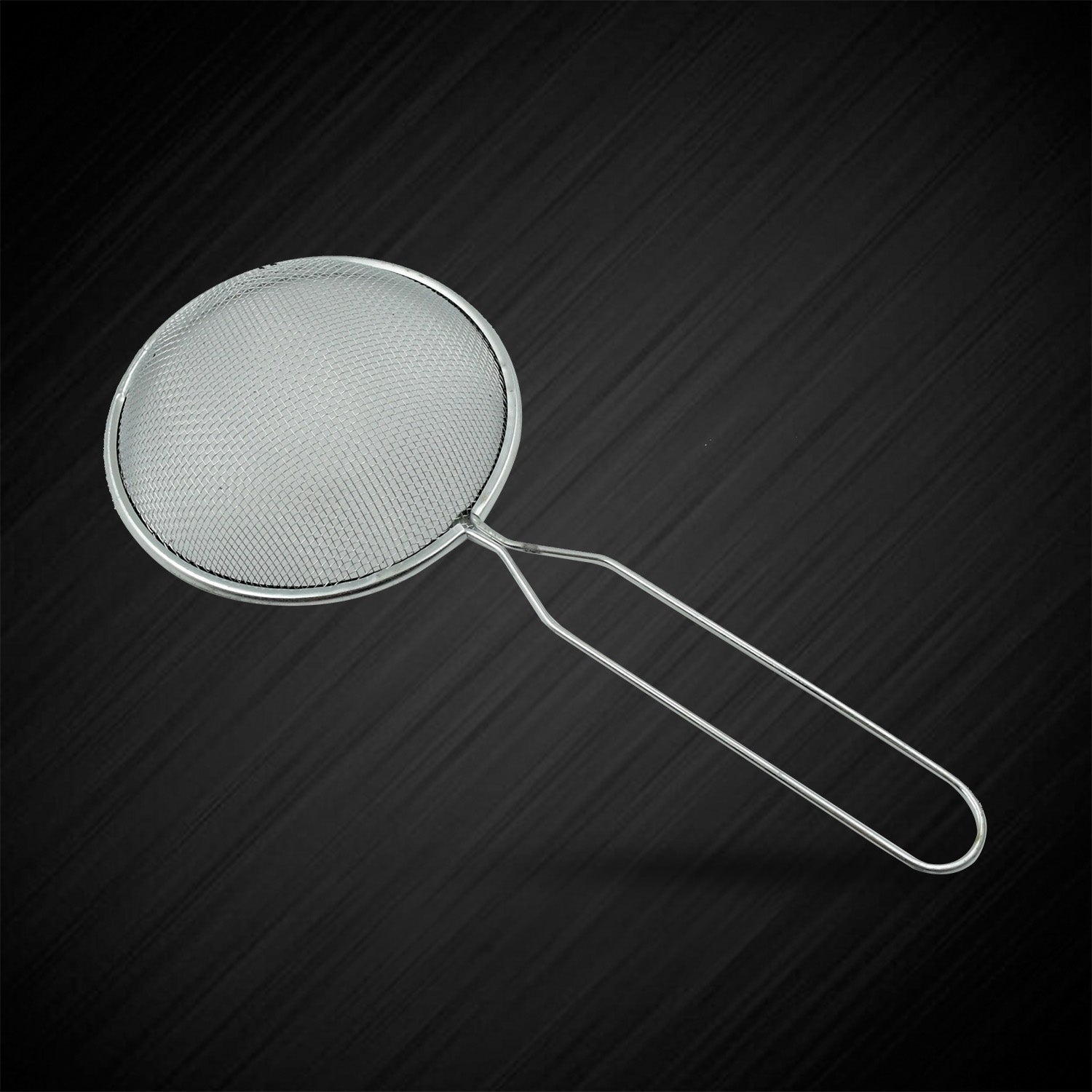 7080 Mesh Strainer With Handle Stainless Steel Oil Strainer Ladle for Hot Pot Soup Home (1 Pc )