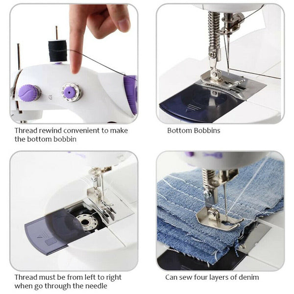 1220 Portable Mini Hand Tailor Machine for Sewing Stitching DeoDap