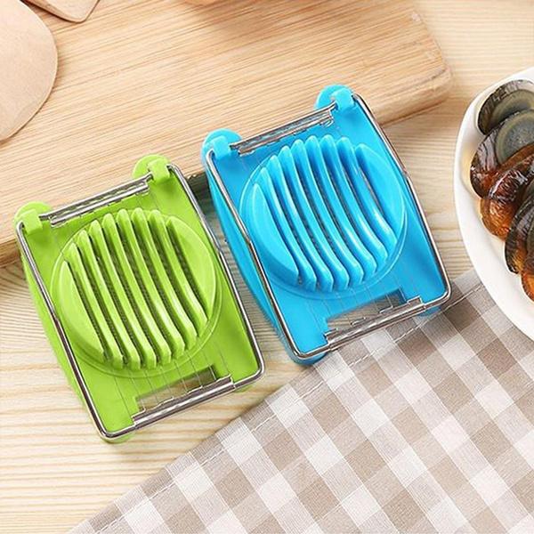 2413 Plastic Multi Purpose Egg Cutter/Slicer with Stainless Steel Wires DeoDap