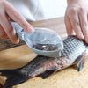 2195 Fish Scale Scraper Skin Peeler Fish Tools Kitchen Gadget DeoDap