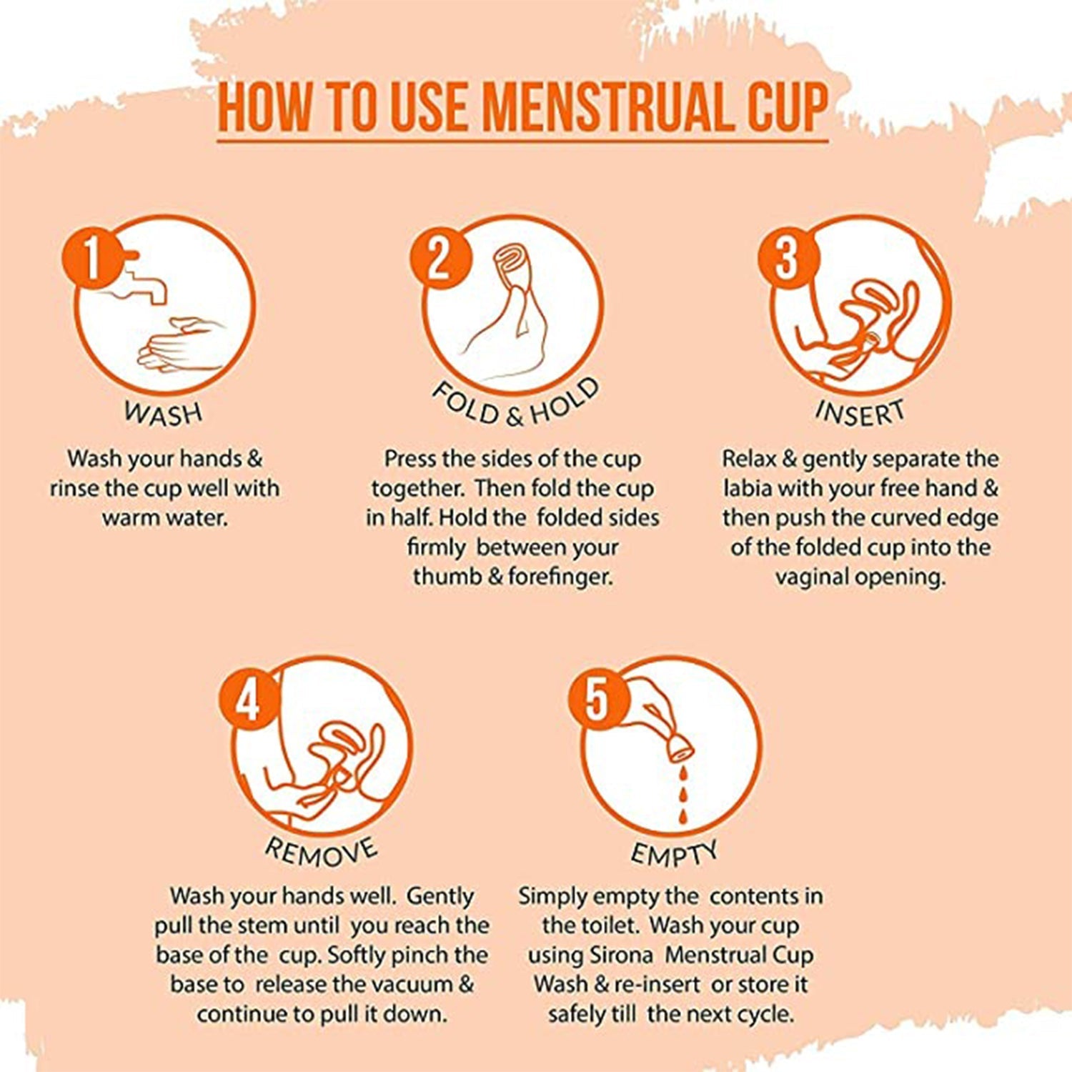 6112B REUSABLE MENSTRUAL CUP USED BY WOMENS AND GIRLS DURING THE TIME OF THEIR MENSTRUAL CYCLE