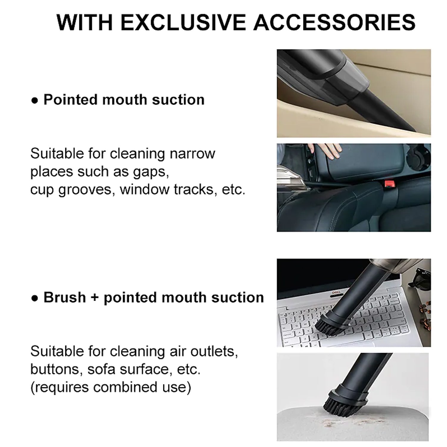 6325 Portable Vacuum Cleaner Wireless USB High Power Strong Suction Handheld Vacuum Cleaner for Home Cars DeoDap