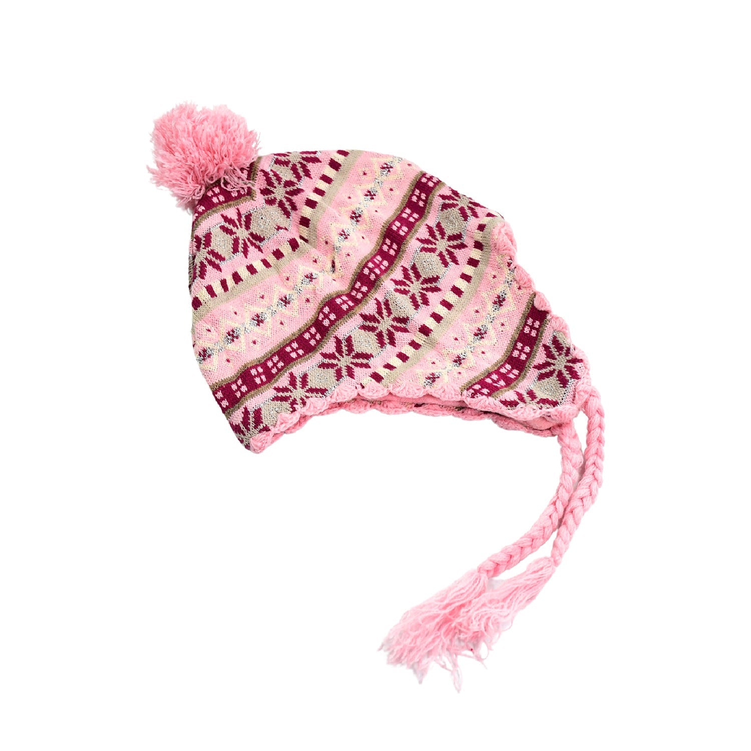 6332  Toddler female Winter Warm Knit Hat Beanie Cap DeoDap