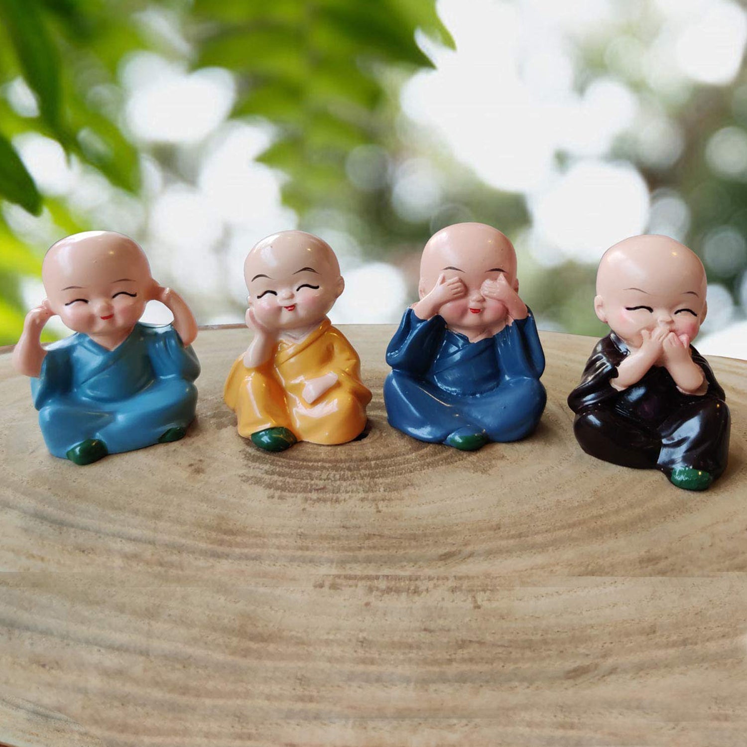 4781 baby buddha 4Pc and show piece used for house, office and official decorations etc. DeoDap