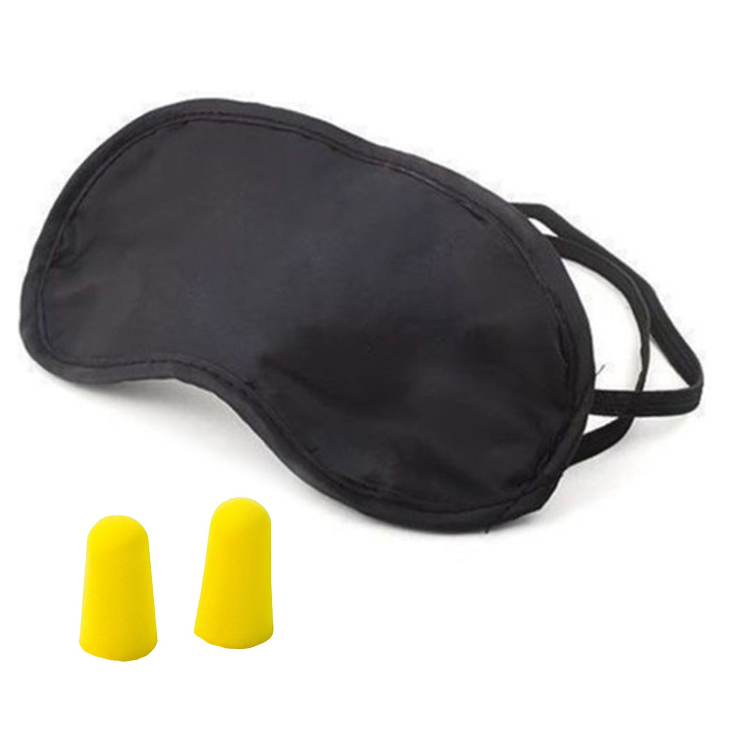 7208 Super Smooth Sleep Mask Eye Cover with earplugs DeoDap