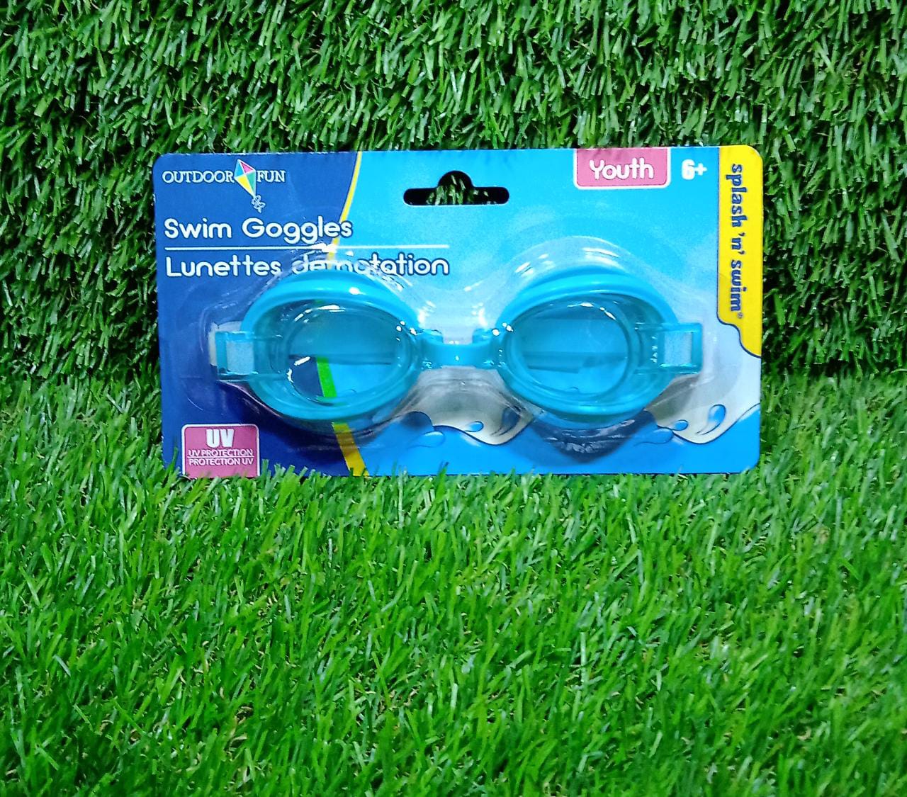 0399A SWIMMING GOGGLES WITH ADJUSTABLE CLEAR VISION ANTI-FOG WATERPROOF SWIMMING GOGGLES