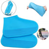 4867 Non-Slip Silicone Rain Reusable Anti skid Waterproof Fordable Boot Shoe Cover DeoDap