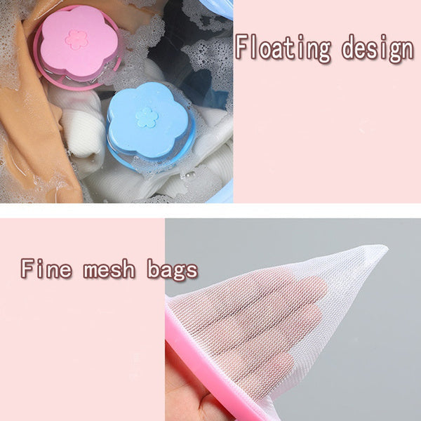 1446 Washing Machine Floating Filter Lint Mesh Bag Net Pouch Hair/Lint Catcher DeoDap