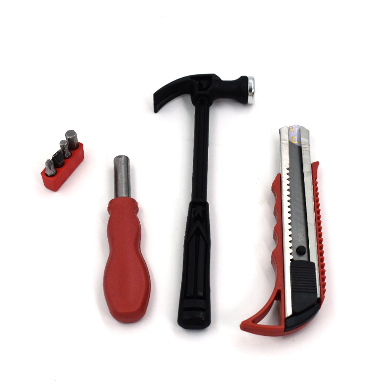 9042 4PC HELPER TOOL SET USED WHILE DOING PLUMBING AND ELECTRICIAN REPAIRMENT IN ALL KINDS OF PLACES LIKE HOUSEHOLD AND OFFICIAL DEPARTMENTS ETC. DeoDap