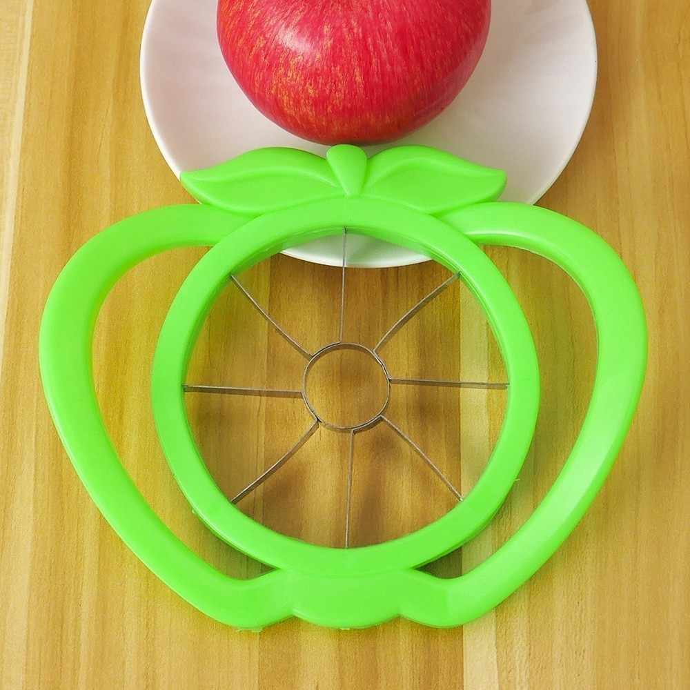 2457 Plastic Apple Cutter Slicer with 8 Blades and Handle DeoDap