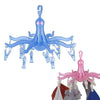 336_Small Octopus Folding Hanging Dryer Round Folding with 16 Pegs (Multicolor) DeoDap