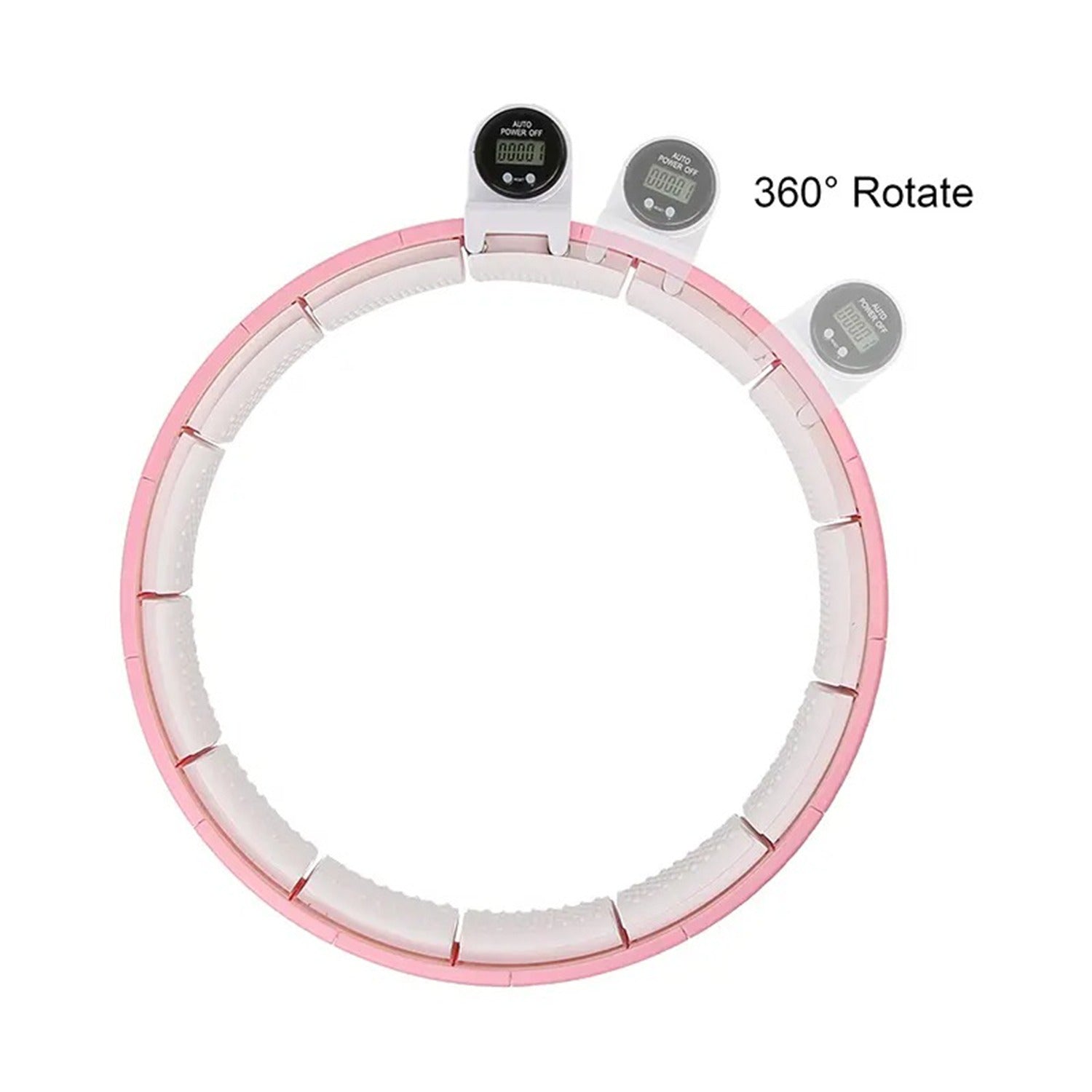 Fitness Adjustable Detachable Fitness Hula Hoop Ring Smart Round Count & Weight Loss Gym Equipment Exercise Smart Hula Hoops